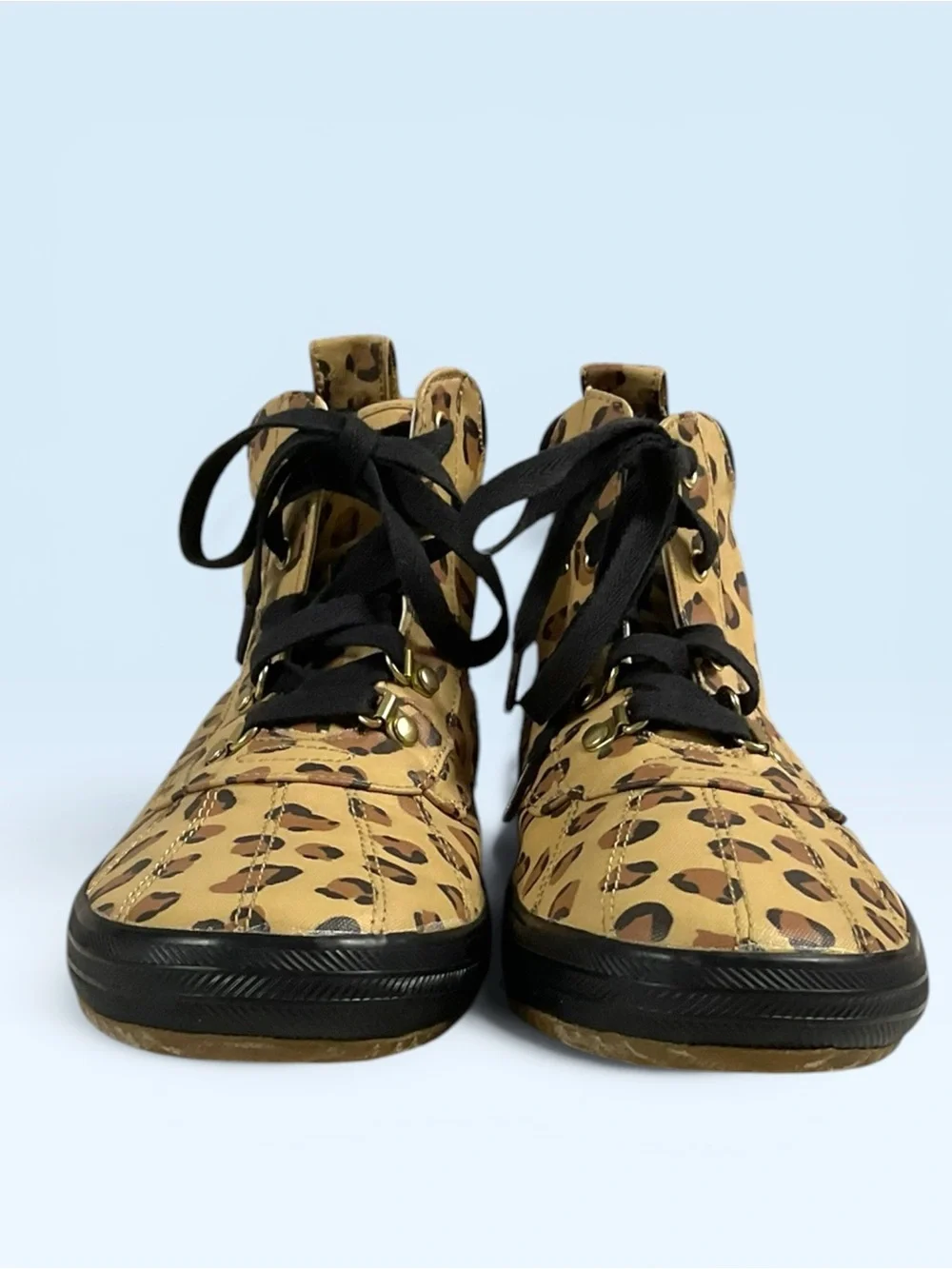 Keds Leopard Print High-Top Water Resistant- Women/Big Girls Size 5
